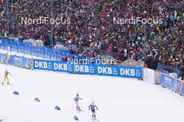 06.01.2018, Oberhof, Germany (GER): Linn Persson (SWE), Weronika Nowakowska (POL), Darya Domracheva (BLR), (l-r) -  IBU world cup biathlon, pursuit women, Oberhof (GER). www.nordicfocus.com. © Manzoni/NordicFocus. Every downloaded picture is fee-liable.