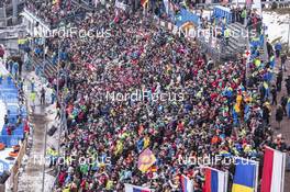 06.01.2018, Oberhof, Germany (GER): Event Feature: Fans -  IBU world cup biathlon, pursuit women, Oberhof (GER). www.nordicfocus.com. © Manzoni/NordicFocus. Every downloaded picture is fee-liable.