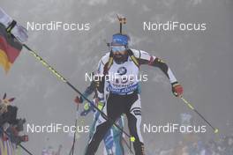 07.01.2018, Oberhof, Germany (GER): Michael Roesch (BEL) -  IBU world cup biathlon, relay men, Oberhof (GER). www.nordicfocus.com. © Manzoni/NordicFocus. Every downloaded picture is fee-liable.