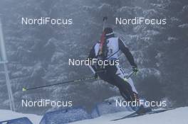 07.01.2018, Oberhof, Germany (GER): Thierry Langer (BEL) -  IBU world cup biathlon, relay men, Oberhof (GER). www.nordicfocus.com. © Manzoni/NordicFocus. Every downloaded picture is fee-liable.