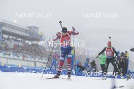 07.01.2018, Oberhof, Germany (GER): Synnoeve Solemdal (NOR) -  IBU world cup biathlon, relay women, Oberhof (GER). www.nordicfocus.com. © Manzoni/NordicFocus. Every downloaded picture is fee-liable.