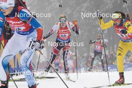 07.01.2018, Oberhof, Germany (GER): Lisa Theresa Hauser (AUT) -  IBU world cup biathlon, relay women, Oberhof (GER). www.nordicfocus.com. © Manzoni/NordicFocus. Every downloaded picture is fee-liable.