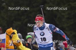 05.01.2018, Oberhof, Germany (GER): Ondrej Moravec (CZE) -  IBU world cup biathlon, sprint men, Oberhof (GER). www.nordicfocus.com. © Manzoni/NordicFocus. Every downloaded picture is fee-liable.
