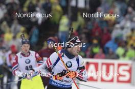 05.01.2018, Oberhof, Germany (GER): Dominik Landertinger (AUT) -  IBU world cup biathlon, sprint men, Oberhof (GER). www.nordicfocus.com. © Manzoni/NordicFocus. Every downloaded picture is fee-liable.