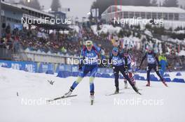 04.01.2018, Oberhof, Germany (GER): Nadzeya Pisareva (BLR), Galina Vishnevskaya (KAZ), Ingrid Landmark Tandrevold (NOR), Olga Poltoranina (KAZ), (l-r) -  IBU world cup biathlon, sprint women, Oberhof (GER). www.nordicfocus.com. © Manzoni/NordicFocus. Every downloaded picture is fee-liable.