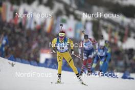04.01.2018, Oberhof, Germany (GER): Elisabeth Hoegberg (SWE) -  IBU world cup biathlon, sprint women, Oberhof (GER). www.nordicfocus.com. © Manzoni/NordicFocus. Every downloaded picture is fee-liable.
