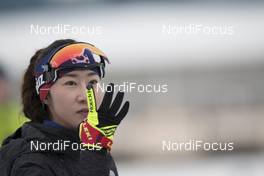 04.01.2018, Oberhof, Germany (GER): Ji-Hee Mun (KOR) -  IBU world cup biathlon, sprint women, Oberhof (GER). www.nordicfocus.com. © Manzoni/NordicFocus. Every downloaded picture is fee-liable.