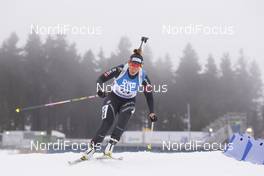 04.01.2018, Oberhof, Germany (GER): Lena Haecki (SUI) -  IBU world cup biathlon, sprint women, Oberhof (GER). www.nordicfocus.com. © Manzoni/NordicFocus. Every downloaded picture is fee-liable.