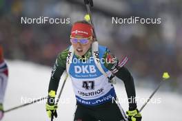 04.01.2018, Oberhof, Germany (GER): Laura Dahlmeier (GER) -  IBU world cup biathlon, sprint women, Oberhof (GER). www.nordicfocus.com. © Manzoni/NordicFocus. Every downloaded picture is fee-liable.