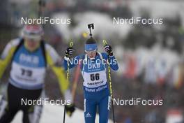 04.01.2018, Oberhof, Germany (GER): Clare Egan (USA) -  IBU world cup biathlon, sprint women, Oberhof (GER). www.nordicfocus.com. © Manzoni/NordicFocus. Every downloaded picture is fee-liable.