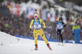04.01.2018, Oberhof, Germany (GER): Mona Brorsson (SWE) -  IBU world cup biathlon, sprint women, Oberhof (GER). www.nordicfocus.com. © Manzoni/NordicFocus. Every downloaded picture is fee-liable.