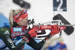 04.01.2018, Oberhof, Germany (GER): Maren Hammerschmidt (GER) -  IBU world cup biathlon, sprint women, Oberhof (GER). www.nordicfocus.com. © Manzoni/NordicFocus. Every downloaded picture is fee-liable.