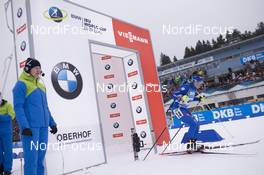 04.01.2018, Oberhof, Germany (GER): Dorothea Wierer (ITA) -  IBU world cup biathlon, sprint women, Oberhof (GER). www.nordicfocus.com. © Manzoni/NordicFocus. Every downloaded picture is fee-liable.