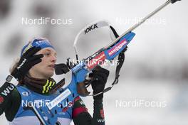04.01.2018, Oberhof, Germany (GER): Vanessa Hinz (GER) -  IBU world cup biathlon, sprint women, Oberhof (GER). www.nordicfocus.com. © Manzoni/NordicFocus. Every downloaded picture is fee-liable.