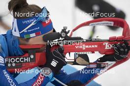 04.01.2018, Oberhof, Germany (GER): Dorothea Wierer (ITA) -  IBU world cup biathlon, sprint women, Oberhof (GER). www.nordicfocus.com. © Manzoni/NordicFocus. Every downloaded picture is fee-liable.