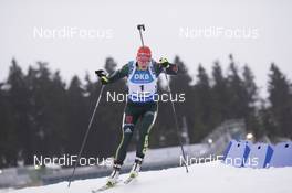04.01.2018, Oberhof, Germany (GER): Denise Herrmann (GER) -  IBU world cup biathlon, sprint women, Oberhof (GER). www.nordicfocus.com. © Manzoni/NordicFocus. Every downloaded picture is fee-liable.