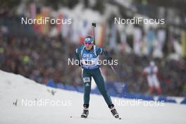 04.01.2018, Oberhof, Germany (GER): Iryna Varvynets (UKR) -  IBU world cup biathlon, sprint women, Oberhof (GER). www.nordicfocus.com. © Manzoni/NordicFocus. Every downloaded picture is fee-liable.