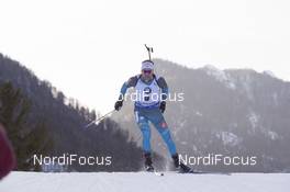 10.01.2018, Ruhpolding, Germany (GER): Simon Desthieux (FRA) -  IBU world cup biathlon, individual men, Ruhpolding (GER). www.nordicfocus.com. © Manzoni/NordicFocus. Every downloaded picture is fee-liable.