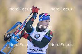 10.01.2018, Ruhpolding, Germany (GER): Simon Schempp (GER) -  IBU world cup biathlon, individual men, Ruhpolding (GER). www.nordicfocus.com. © Manzoni/NordicFocus. Every downloaded picture is fee-liable.