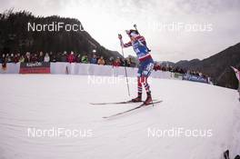 11.01.2018, Ruhpolding, Germany (GER): Synnoeve Solemdal (NOR) -  IBU world cup biathlon, individual women, Ruhpolding (GER). www.nordicfocus.com. © Manzoni/NordicFocus. Every downloaded picture is fee-liable.