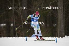 11.01.2018, Ruhpolding, Germany (GER): Anja Erzen (SLO) -  IBU world cup biathlon, individual women, Ruhpolding (GER). www.nordicfocus.com. © Manzoni/NordicFocus. Every downloaded picture is fee-liable.