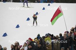 11.01.2018, Ruhpolding, Germany (GER): Franziska Hildebrand (GER) -  IBU world cup biathlon, individual women, Ruhpolding (GER). www.nordicfocus.com. © Manzoni/NordicFocus. Every downloaded picture is fee-liable.