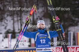 11.01.2018, Ruhpolding, Germany (GER): Kaisa Makarainen (FIN) -  IBU world cup biathlon, individual women, Ruhpolding (GER). www.nordicfocus.com. © Manzoni/NordicFocus. Every downloaded picture is fee-liable.