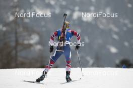 11.01.2018, Ruhpolding, Germany (GER): Marte Olsbu (NOR) -  IBU world cup biathlon, individual women, Ruhpolding (GER). www.nordicfocus.com. © Manzoni/NordicFocus. Every downloaded picture is fee-liable.