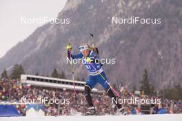 11.01.2018, Ruhpolding, Germany (GER): Grete Gaim (EST) -  IBU world cup biathlon, individual women, Ruhpolding (GER). www.nordicfocus.com. © Manzoni/NordicFocus. Every downloaded picture is fee-liable.