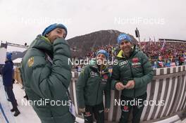 11.01.2018, Ruhpolding, Germany (GER): Event Feature: People from the DSV Marketing Department -  IBU world cup biathlon, individual women, Ruhpolding (GER). www.nordicfocus.com. © Manzoni/NordicFocus. Every downloaded picture is fee-liable.