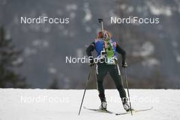 11.01.2018, Ruhpolding, Germany (GER): Laura Dahlmeier (GER) -  IBU world cup biathlon, individual women, Ruhpolding (GER). www.nordicfocus.com. © Manzoni/NordicFocus. Every downloaded picture is fee-liable.