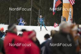 11.01.2018, Ruhpolding, Germany (GER): Anais Bescond (FRA) -  IBU world cup biathlon, individual women, Ruhpolding (GER). www.nordicfocus.com. © Manzoni/NordicFocus. Every downloaded picture is fee-liable.
