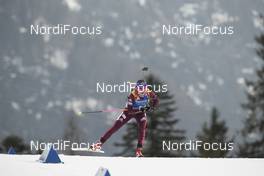 11.01.2018, Ruhpolding, Germany (GER): Daria Virolaynen (RUS) -  IBU world cup biathlon, individual women, Ruhpolding (GER). www.nordicfocus.com. © Manzoni/NordicFocus. Every downloaded picture is fee-liable.