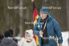 11.01.2018, Ruhpolding, Germany (GER): Valeriy Polkhovskiy (RUS), coach team Kazakhstan -  IBU world cup biathlon, individual women, Ruhpolding (GER). www.nordicfocus.com. © Manzoni/NordicFocus. Every downloaded picture is fee-liable.