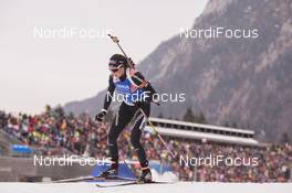 11.01.2018, Ruhpolding, Germany (GER): Aita Gasparin (SUI) -  IBU world cup biathlon, individual women, Ruhpolding (GER). www.nordicfocus.com. © Manzoni/NordicFocus. Every downloaded picture is fee-liable.