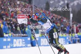 14.01.2018, Ruhpolding, Germany (GER): Simon Schempp (GER) -  IBU world cup biathlon, mass men, Ruhpolding (GER). www.nordicfocus.com. © Manzoni/NordicFocus. Every downloaded picture is fee-liable.