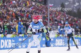 14.01.2018, Ruhpolding, Germany (GER): Jakov Fak (SLO) -  IBU world cup biathlon, mass men, Ruhpolding (GER). www.nordicfocus.com. © Manzoni/NordicFocus. Every downloaded picture is fee-liable.