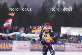 14.01.2018, Ruhpolding, Germany (GER): Anastasiya Kuzmina (SVK) -  IBU world cup biathlon, mass women, Ruhpolding (GER). www.nordicfocus.com. © Manzoni/NordicFocus. Every downloaded picture is fee-liable.