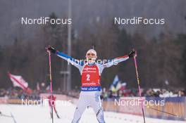 14.01.2018, Ruhpolding, Germany (GER): Kaisa Makarainen (FIN) -  IBU world cup biathlon, mass women, Ruhpolding (GER). www.nordicfocus.com. © Manzoni/NordicFocus. Every downloaded picture is fee-liable.