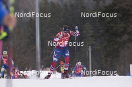 14.01.2018, Ruhpolding, Germany (GER): Synnoeve Solemdal (NOR) -  IBU world cup biathlon, mass women, Ruhpolding (GER). www.nordicfocus.com. © Manzoni/NordicFocus. Every downloaded picture is fee-liable.