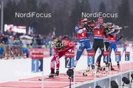 14.01.2018, Ruhpolding, Germany (GER): Rosanna Crawford (CAN) -  IBU world cup biathlon, mass women, Ruhpolding (GER). www.nordicfocus.com. © Manzoni/NordicFocus. Every downloaded picture is fee-liable.