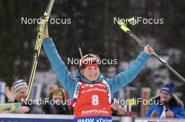 14.01.2018, Ruhpolding, Germany (GER): Veronika Vitkova (CZE) -  IBU world cup biathlon, mass women, Ruhpolding (GER). www.nordicfocus.com. © Manzoni/NordicFocus. Every downloaded picture is fee-liable.
