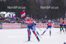 14.01.2018, Ruhpolding, Germany (GER): Marte Olsbu (NOR) -  IBU world cup biathlon, mass women, Ruhpolding (GER). www.nordicfocus.com. © Manzoni/NordicFocus. Every downloaded picture is fee-liable.