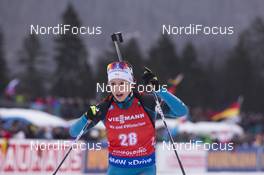 14.01.2018, Ruhpolding, Germany (GER): Anais Chevalier (FRA) -  IBU world cup biathlon, mass women, Ruhpolding (GER). www.nordicfocus.com. © Manzoni/NordicFocus. Every downloaded picture is fee-liable.