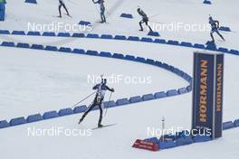 12.01.2018, Ruhpolding, Germany (GER): Michael Roesch (BEL) -  IBU world cup biathlon, relay men, Ruhpolding (GER). www.nordicfocus.com. © Manzoni/NordicFocus. Every downloaded picture is fee-liable.