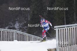 12.01.2018, Ruhpolding, Germany (GER): Tarjei Boe (NOR) -  IBU world cup biathlon, relay men, Ruhpolding (GER). www.nordicfocus.com. © Manzoni/NordicFocus. Every downloaded picture is fee-liable.