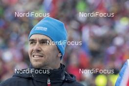 12.01.2018, Ruhpolding, Germany (GER): Michael Greis (GER) -  IBU world cup biathlon, relay men, Ruhpolding (GER). www.nordicfocus.com. © Manzoni/NordicFocus. Every downloaded picture is fee-liable.