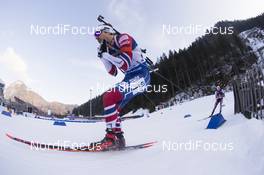 12.01.2018, Ruhpolding, Germany (GER): Emil Hegle Svendsen (NOR) -  IBU world cup biathlon, relay men, Ruhpolding (GER). www.nordicfocus.com. © Manzoni/NordicFocus. Every downloaded picture is fee-liable.