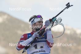 12.01.2018, Ruhpolding, Germany (GER): Emil Hegle Svendsen (NOR) -  IBU world cup biathlon, relay men, Ruhpolding (GER). www.nordicfocus.com. © Manzoni/NordicFocus. Every downloaded picture is fee-liable.