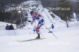 12.01.2018, Ruhpolding, Germany (GER): Tarjei Boe (NOR) -  IBU world cup biathlon, relay men, Ruhpolding (GER). www.nordicfocus.com. © Manzoni/NordicFocus. Every downloaded picture is fee-liable.